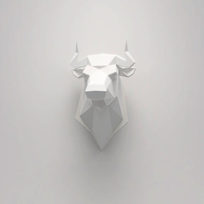 Polygonal Bull 3D Papercraft – Digital Download - NoyanLimited