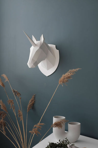 Polygonal Unicorn 3D Papercraft – Digital Download - NoyanLimited