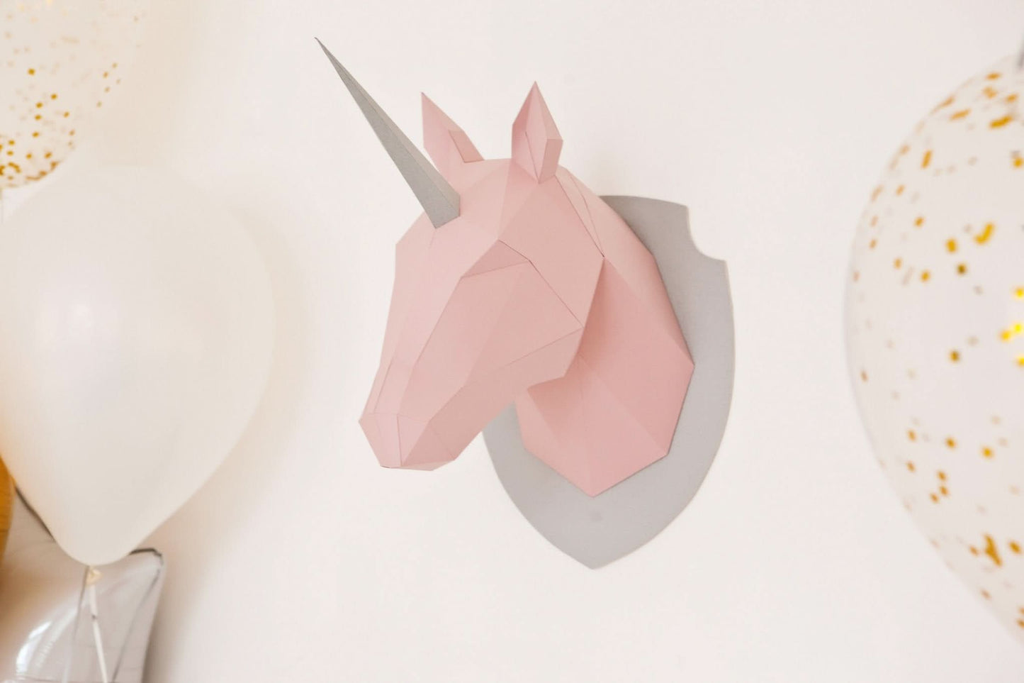 Polygonal Unicorn 3D Papercraft – Digital Download - NoyanLimited