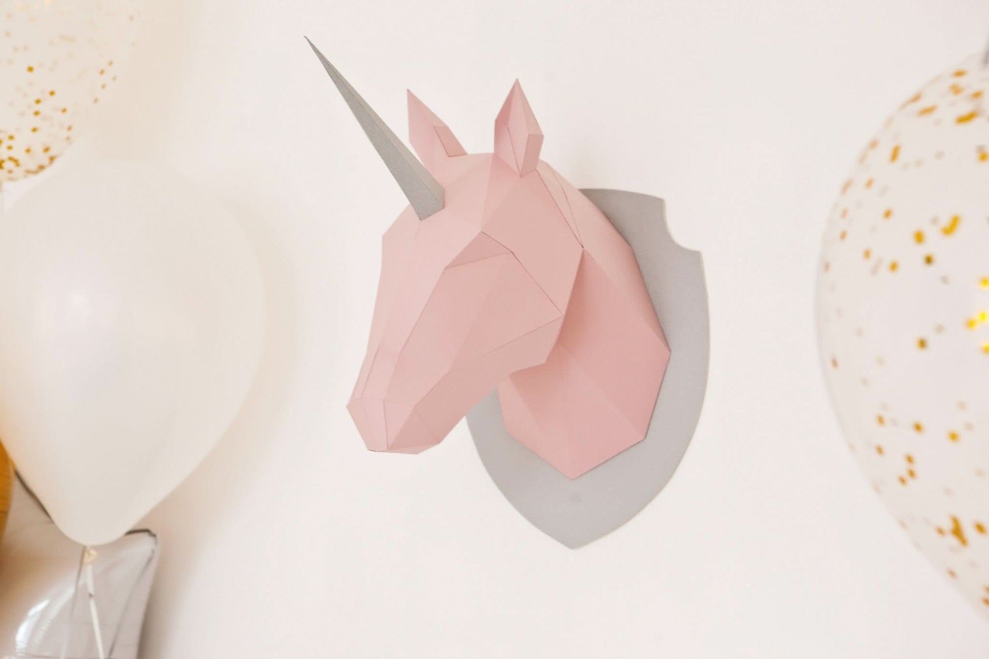 Polygonal Unicorn 3D Papercraft – Digital Download - NoyanLimited