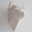 Polygonal Bull 3D Papercraft – Digital Download